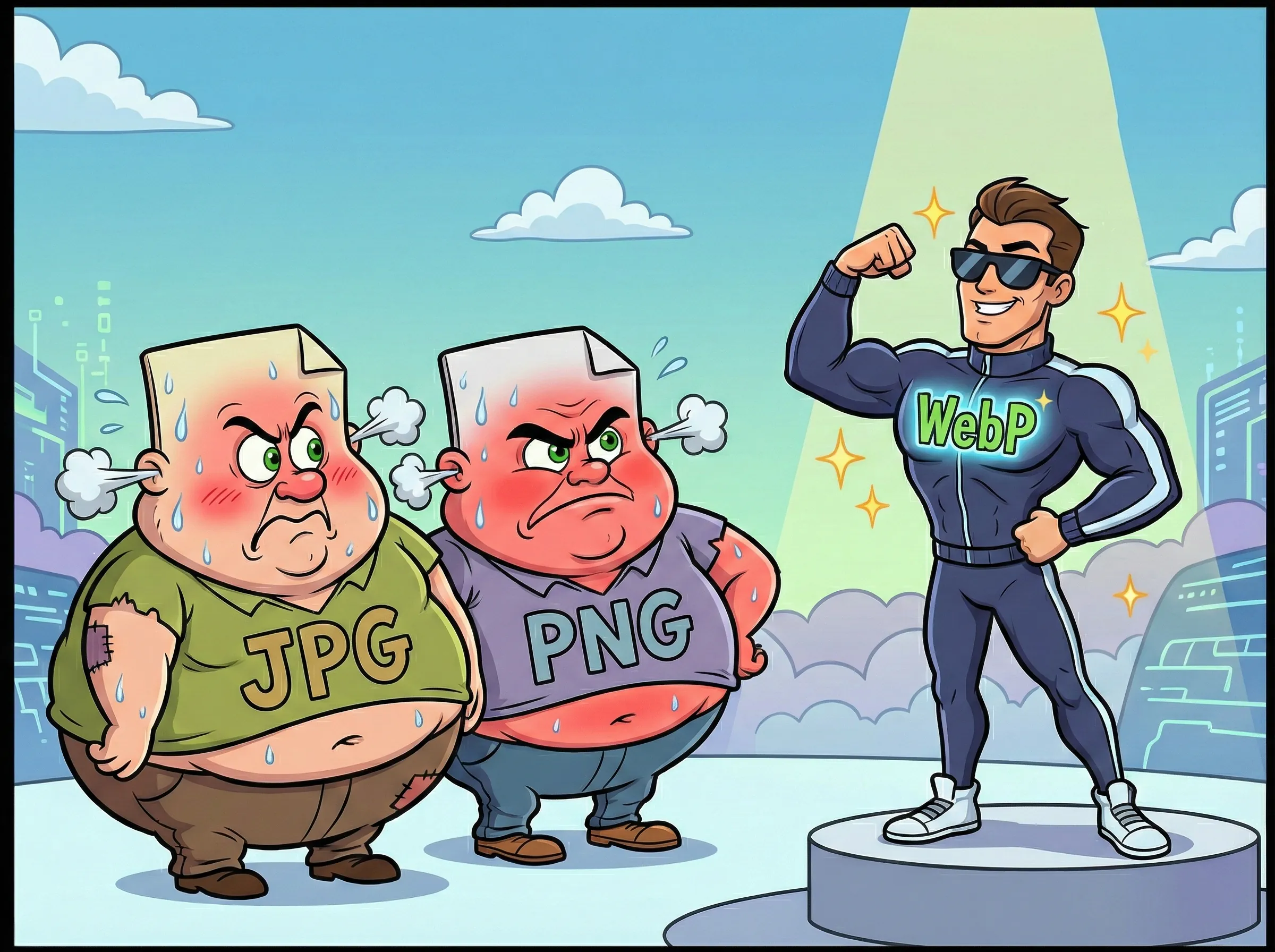 WebP vs JPG file format comparison